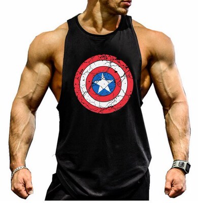 Mens Bodybuilding Tank Top Sport Men Tops Shirt slim vest