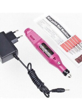 HOT6 Bits Pen Shape Electric Nail Drill Machine Art