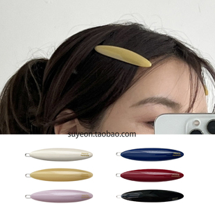 韩国FRANCE金标圆鼓鼓的可爱小扣夹~小号气质侧边夹刘海夹碎发夹