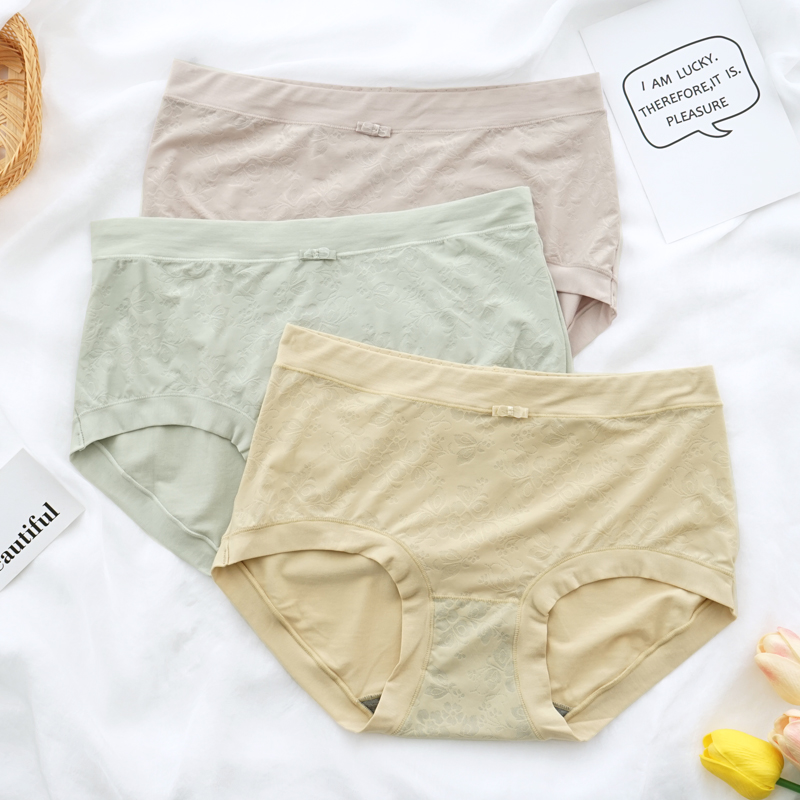 彩田莫代尔柔软舒适透气内裤