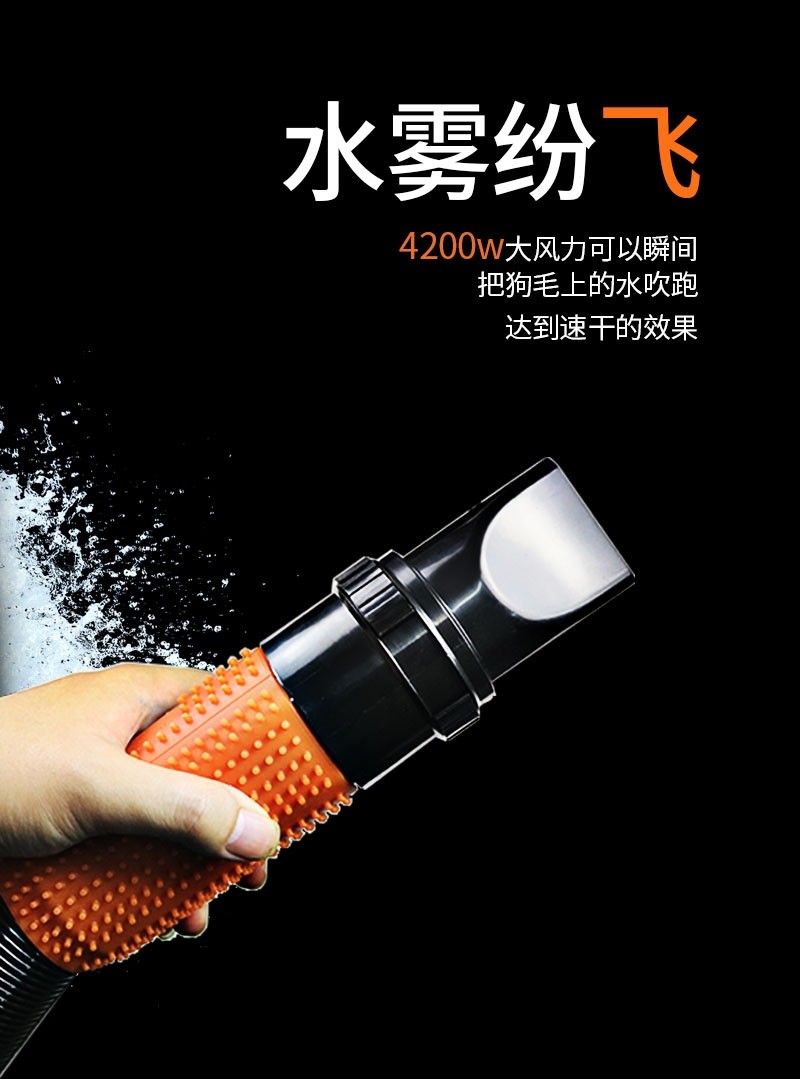 厂家直销靓宠三马达4200w宠物吹水机