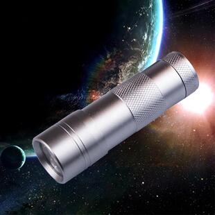 395nm荧光剂检测验钞灯12灯固化美甲防伪手电液压检漏笔照琥珀灯