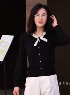 1668美季然亮2025秋冬新大码显瘦莱赛尔天丝针织衫上衣t恤660130