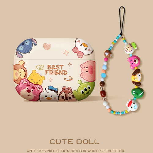 适用airpods4保护壳苹果耳机套air4新款pro3代第三代3蓝牙ipod一四代可爱1硅胶airpod降噪版盒airpodspro2壳