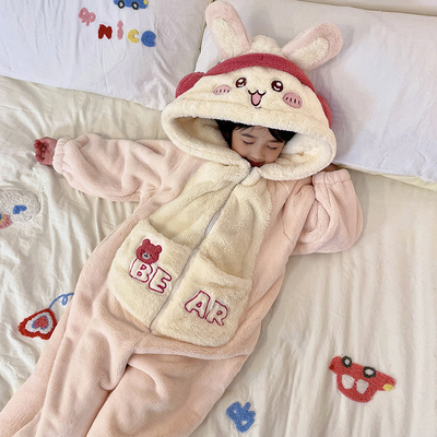 儿童睡衣女童chiikawa乌萨奇睡袋