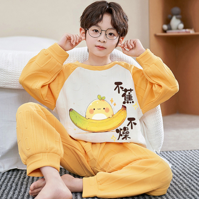 儿童家居服可外穿2025新款两件套