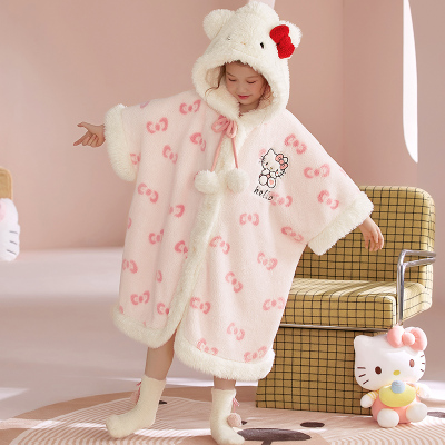 儿童睡衣女童冬装HelloKitty2025