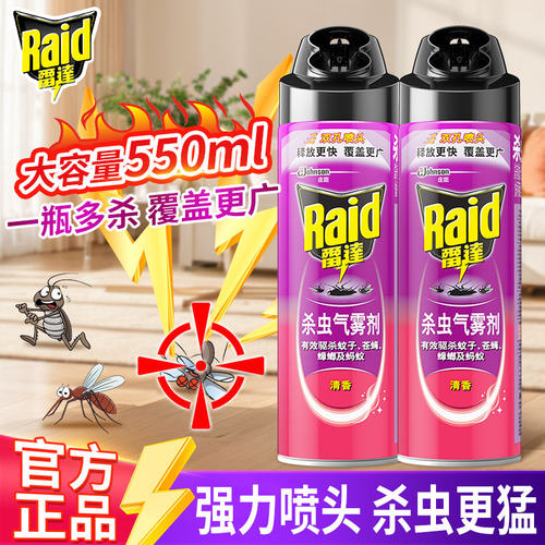 雷达杀虫气雾剂600ml无香型