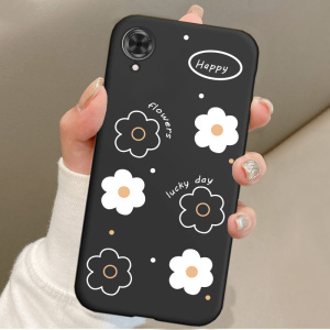 适用海信A9手机花朵印花手机壳a9新款网红个性海信HLTE556N简约磨砂软壳创意高级防摔全包保护套