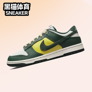 Nike Dunk Low 绿色 女子低帮复古休闲运动板鞋 FD0350-133