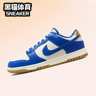 Dunk FB7173 Low 休闲减震耐磨低帮潮流板鞋 141 蓝白金 Nike