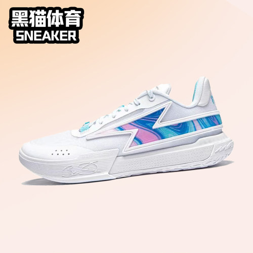 李宁男子低帮闪电二代篮球鞋