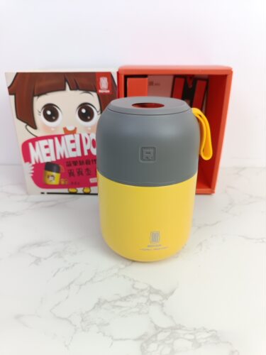 莱德斯ROYDX儿童卡通304不锈钢焖烧壶学生便携水杯学生饭盒保温壶