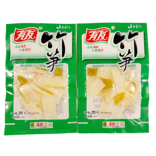有友重庆山椒笋片酸辣开袋即食