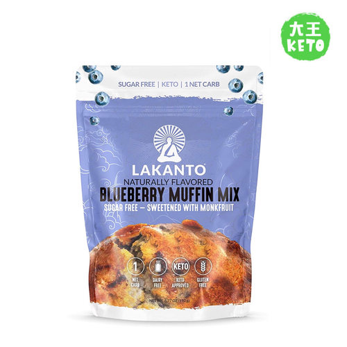 美国直邮蓝莓松饼低碳