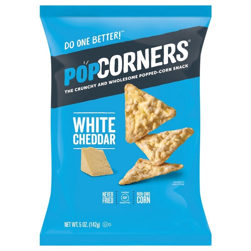 美国直邮 Popcorners 白切达干酪薯片 KETO无麸质 素食小吃
