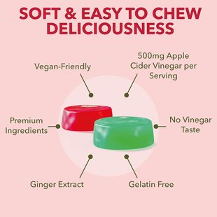 美国直邮Nutribolidos Keto ACV Gummies 外源性生酮补剂咀嚼软糖