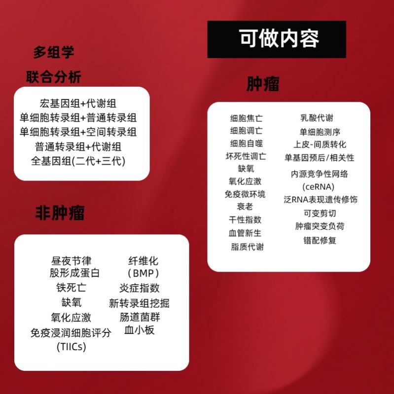 生信分析TCGA GEO数据库挖掘单细胞测序转录组分析自测序数据