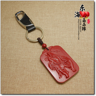 原矿紫金砂天然朱砂天师钟馗吊坠男女款平安挂件护身符项链