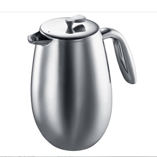 英国代购Bodum French Press Coffee Maker 不锈钢咖啡法压壶