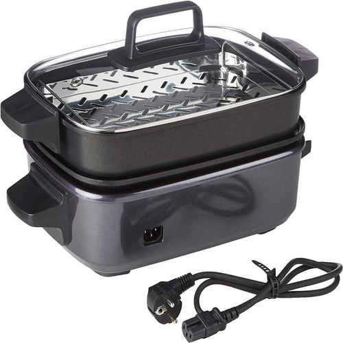 德国代购Cuisinart Multicooker GRMC3E 5合1烧烤蒸煎炖多功能锅