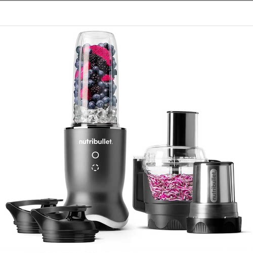 英国代购nutribullet Ultra Plus + Blender 搅拌磨粉3合1料理机