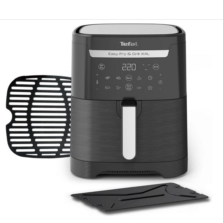 德国代购Tefal EY8018 Air Fryer 2合1 8自动程序烧烤炉空气炸锅