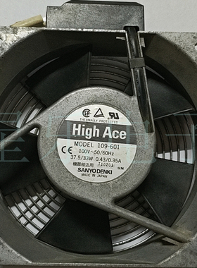 原装High Ace 109-601/602/603/641/642 机柜金属AC散热风机16050