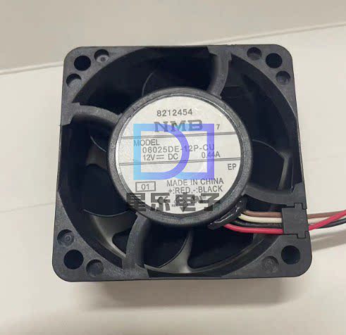 原装NMB 06025DE-12P-CU DC12V 0.44A IP68防水6CM散热风扇4线