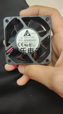 全新台达原装正品AFB0624SH变频器散热风扇6cm双滚珠大风量