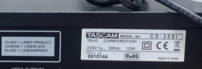 原装全新TASCAM 天琴 CD-200I  cd-200 cd播放机专用激光头机芯