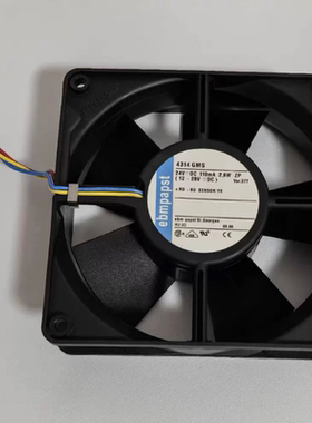 安捷伦液相进样器风扇4314GMS 24V 2.6W 检测器四元泵ebm散热风扇