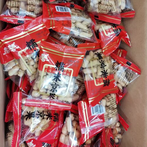 盐城特产华鹏糯米京果芝麻味独立小包装江米条糯米条香酥果子