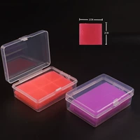 Красный, сиреневый, 2см, 2см, 60 штук