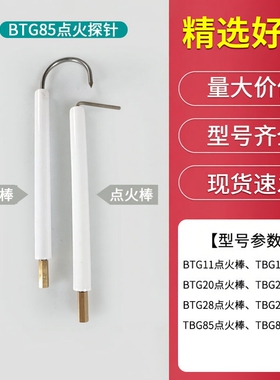TBG35P离子探针 BTG20/28点火电极 离子棒 BTG11百得燃烧机器配件