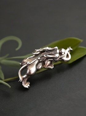 银情侣吊坠貔貅吊坠925银QYHG