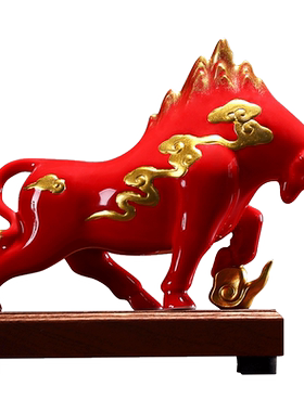 倒流陶瓷乔迁新居牛气冲天香炉