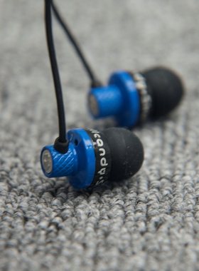 原装库存Skullcandy骷髅头TITAN泰坦蓝色耳机不带麦重低音发烧音