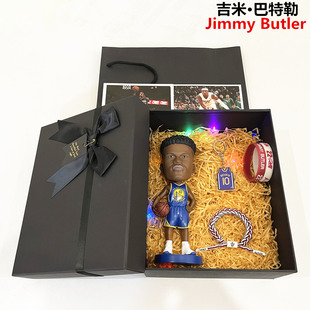 勇士吉米巴特勒手办摆件玩偶公仔模型篮球迷周边生日礼物送男孩子