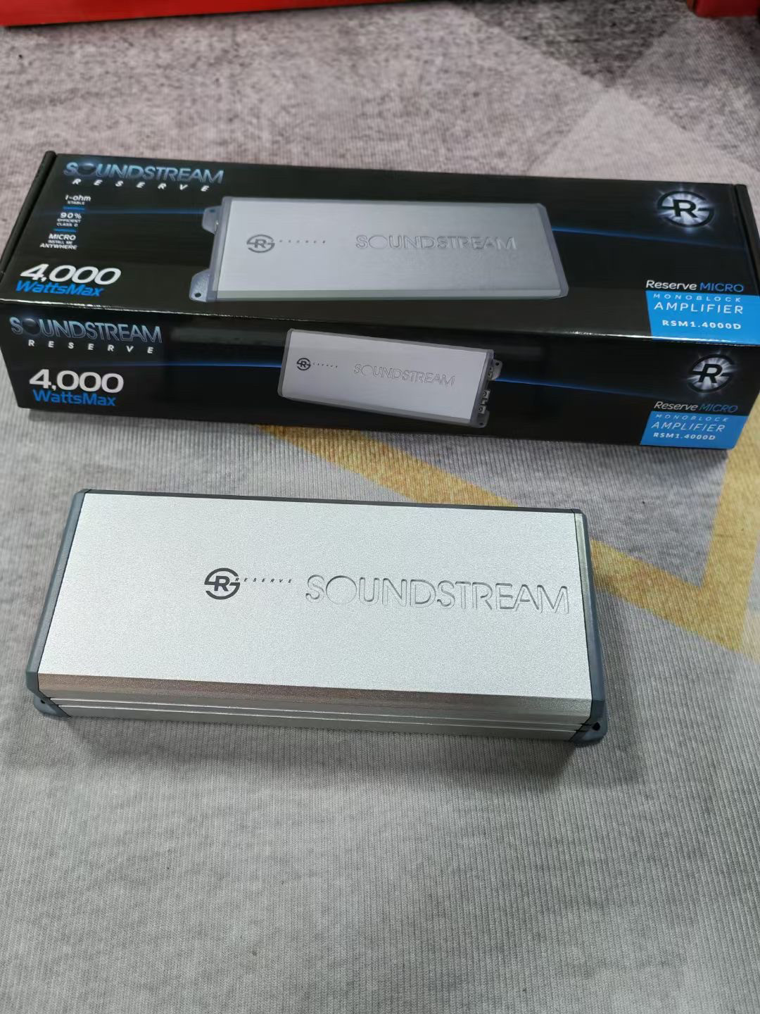 美国蜘蛛类单路大功率低音炮数字功放可推双12寸低音炮汽车功放