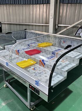台式冷藏展示柜三轮车移动摆摊冷柜凉菜炸串烧烤卤菜水果商用冰柜