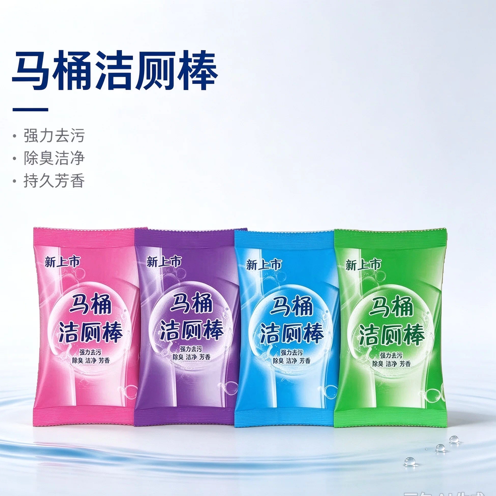 马桶清洁剂马桶清洁棒洗马桶神器免刷洗洁厕棒持久留香洁厕净