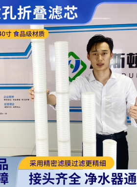 微孔折叠滤芯抗污染PP膜