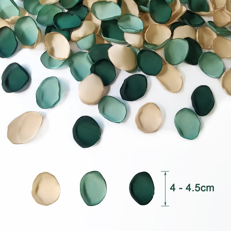 烧边玫瑰花瓣婚礼花童手撒花