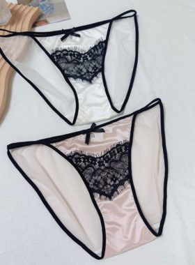 [M Z] 这条法式小内内是懂得撩人的/舒适日系性感纯欲蕾丝内裤