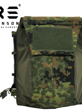 戎盛德斑迷彩战术背板包2.0JPC 载体拉链板包战地副包molle附件
