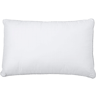 埃迪蒙托 柔软蓬松赛羽绒枕成人学生枕芯100%棉枕头一对