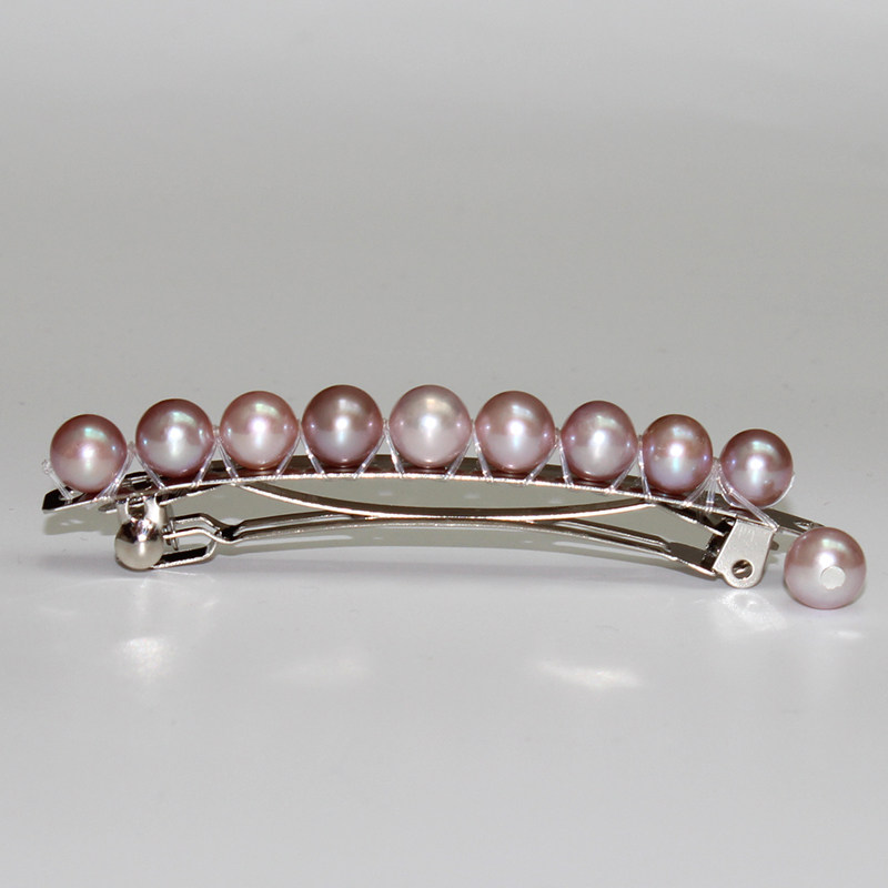 黛妃珠宝淡水珍珠发饰弹簧夹顶夹马尾夹 淡紫色近正圆清新淑女在类目 饰品/流行首饰/时尚饰品新, 发饰中 - 来自Buy2taobao.com提供专业的淘宝代购服务