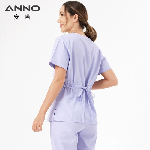 Осенняя раздельная униформа медсестры, короткий рукав