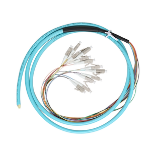LC12芯多模千兆 万兆OM3 OM4 束状尾纤 光纤跳线LC束状万兆尾纤线